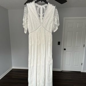Pinkblush White/Ivory Maternity Dress